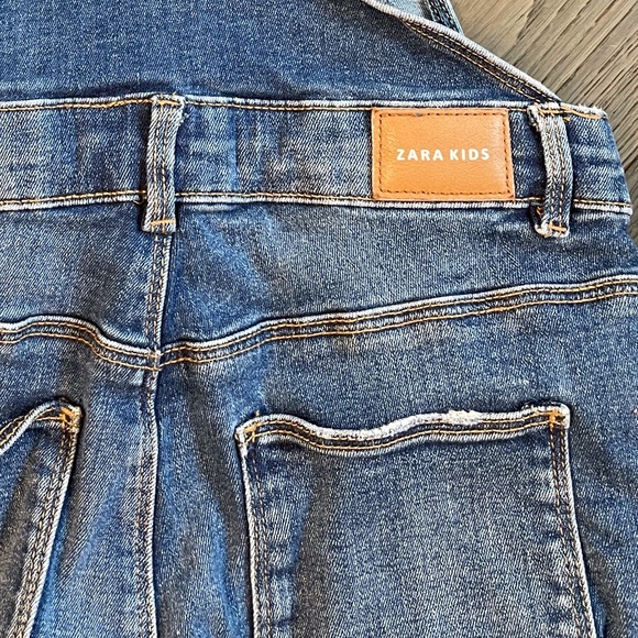 Zara Kids Girls denim overalls - Picture 6 of 6